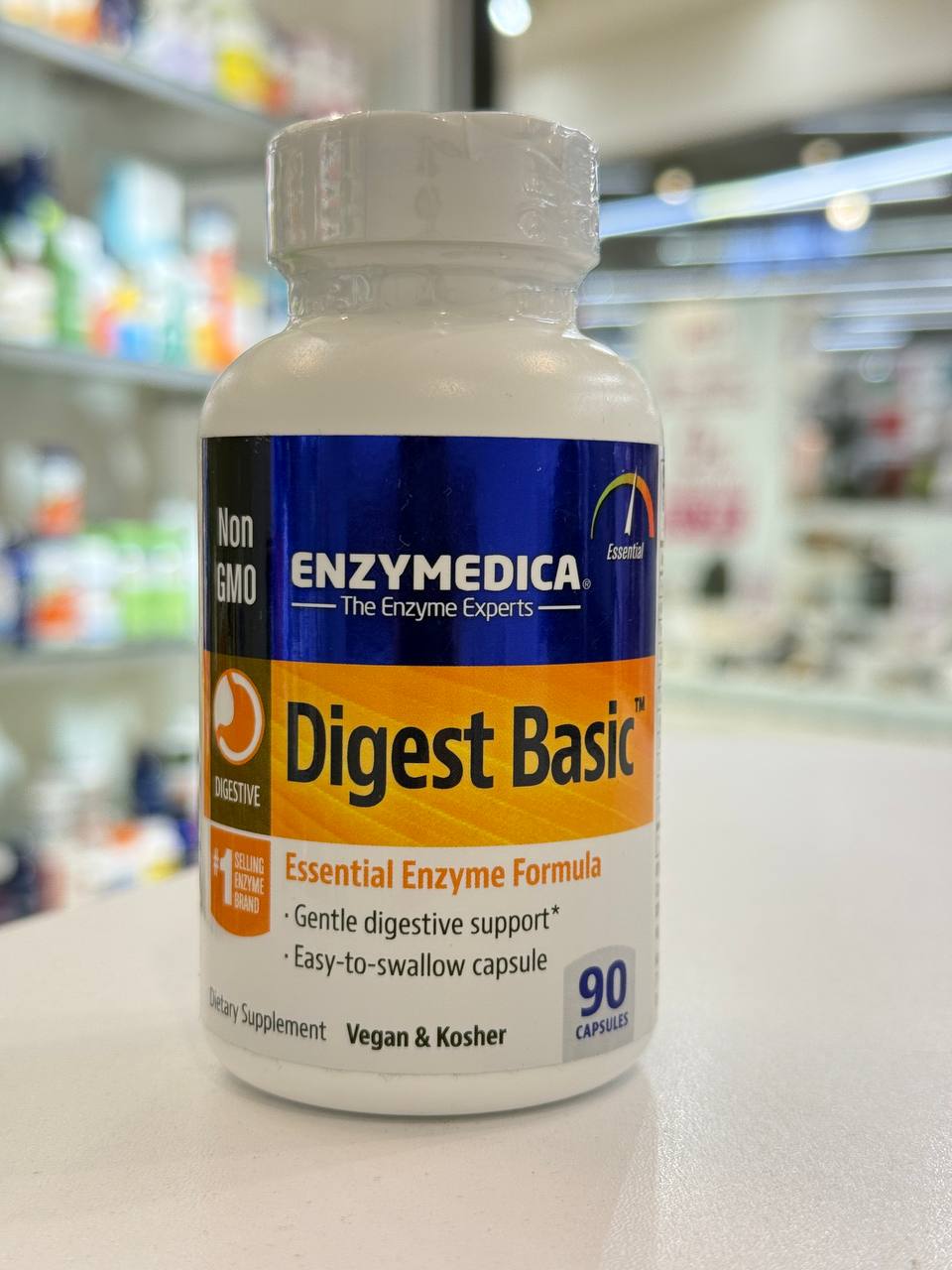 Enzymedica, Digest Basic, добавка с основными ферментами, 90 капсул