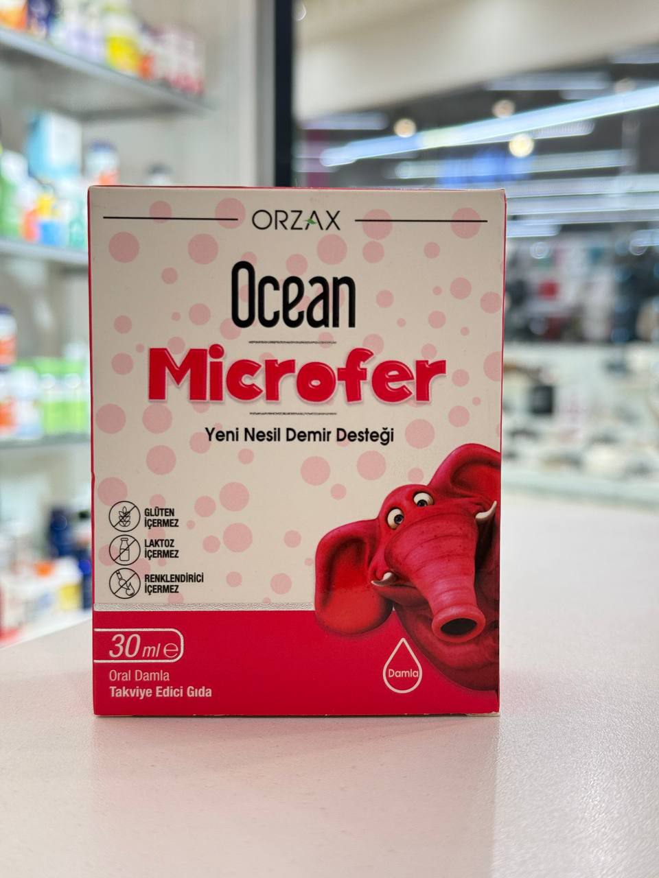 Orzax Microfer микрофер железо жидкое 30 мл от 4 лет